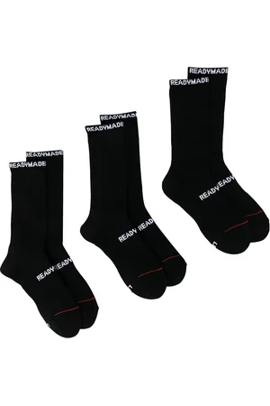 READYMADE Pakke med tre par strømper med logo