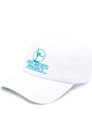 Sporty & Rich Baseballkasket med logobroderi