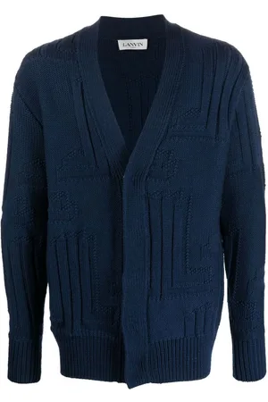 Lanvin Strikket cardigan med skjult knaplukning