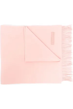 Acne Studios Uldtørklæde med frynser