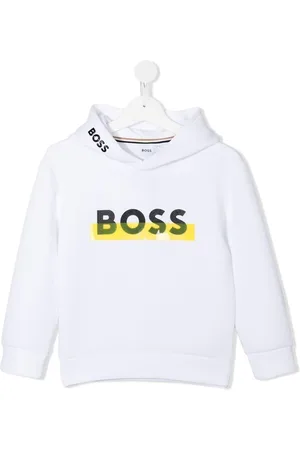 HUGO BOSS Hættetrøje med logotryk