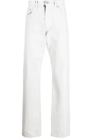 Maison Margiela Bukser med lige ben og malet design