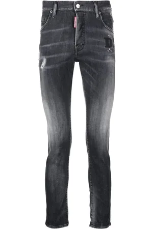 Dsquared2 Skinny-jeans med falmet effekt
