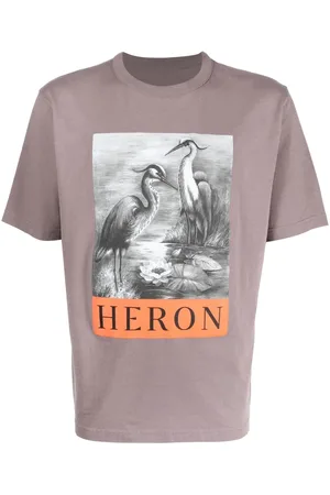 Heron Preston T-shirt med hejretryk