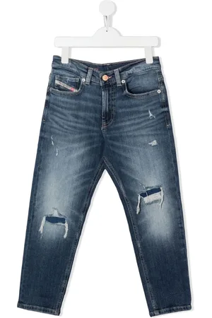 Diesel D-Lucas-J jeans med lige ben og slitageeffekt