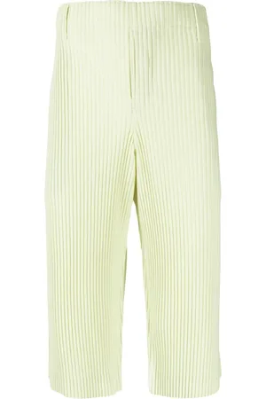 Issey Miyake Skræddersyede shorts med plisseringer