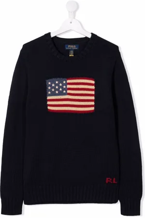 Ralph Lauren Langærmet trøje med flag