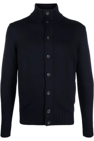ZANONE Cardigan med høj hals
