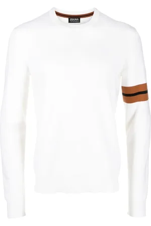 Ermenegildo Zegna Sweater med stribedetalje