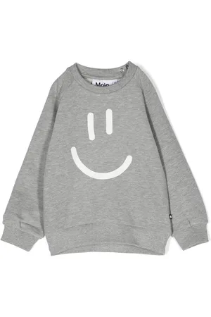 Molo Sweatshirt med smileytryk