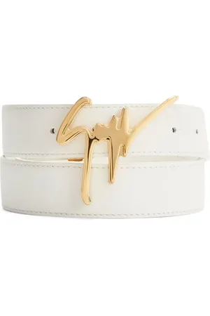 Giuseppe Zanotti Bælte med spænde og signatur-logo