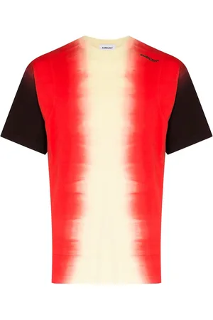 AMBUSH T-shirt med panel-batiktryk