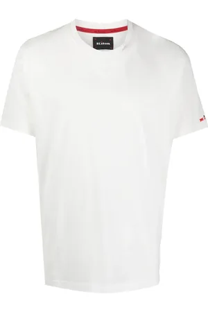 Kiton T-shirt med broderet logo