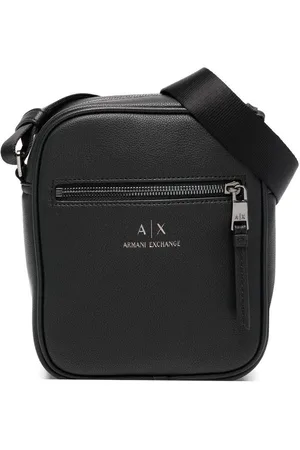 Armani Exchange Messenger-taske med logotryk