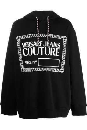 VERSACE Pullover-hættetrøje med logotryk