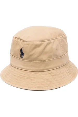 Ralph Lauren Bøllehat med logobroderi