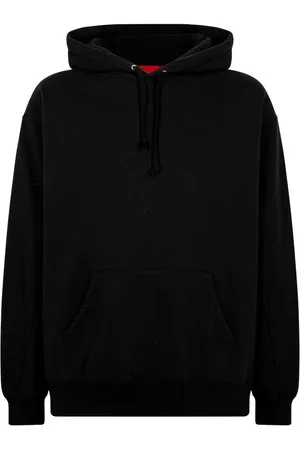 Supreme Cropped hættetrøje med paneler