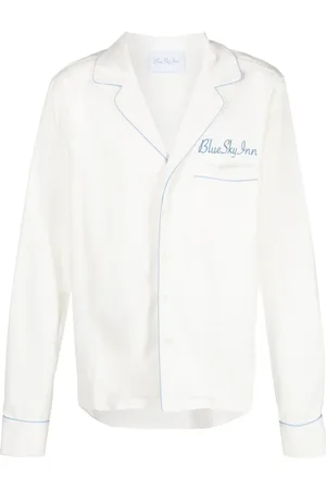 BLUE SKY INN Skjorte med broderet logo