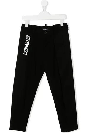 Dsquared2 Afslappede bukser med lodret logo