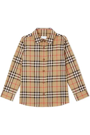 Burberry Ternet langærmet skjorte