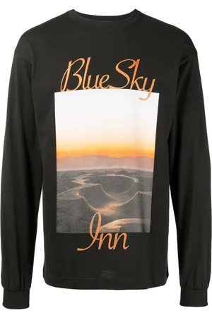 BLUE SKY INN Langærmet T-shirt med fototryk