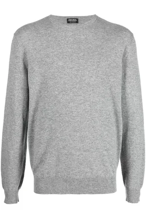 Ermenegildo Zegna Kashmirsweater med rund hals