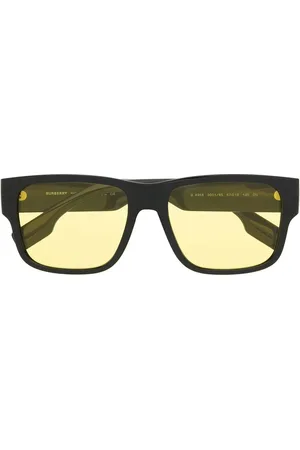 Burberry Firkantede Knight solbriller med tonet glas