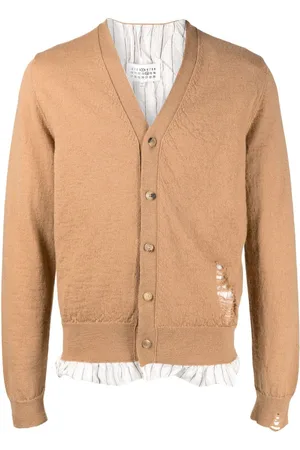 Maison Margiela Cardigan med slitageeffekt