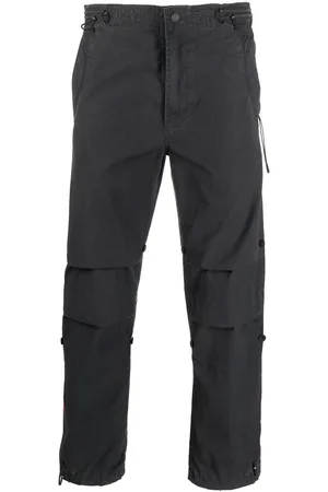 Maharishi Bukser med blomstertryk og smal pasform
