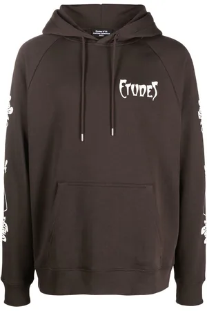 Etudes Racing Paris hættetrøje med logotryk