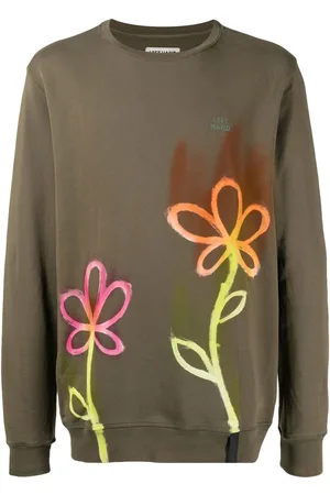 Stain Shade Langærmet T-shirt med grafisk tryk