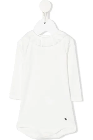 Petit Bateau Bodystockings med Peter Pan-krave