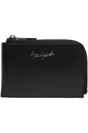 YOHJI YAMAMOTO Læderpung med logotryk