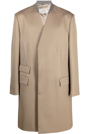Maison Margiela Enkeltradet Cavalry uldfrakke