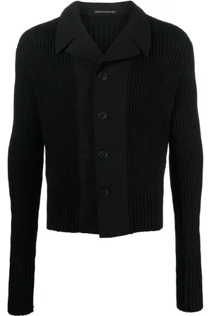 YOHJI YAMAMOTO Blazer-cardigan i uld