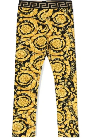 VERSACE Leggings med Barocco Kids-tryk