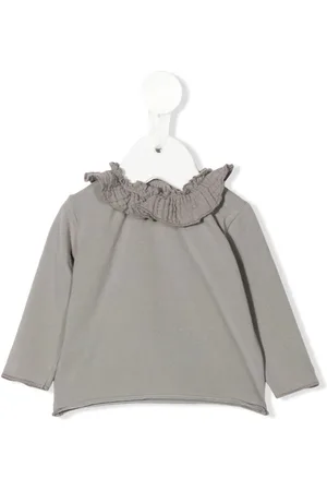 TEDDY & MINOU Langærmet ruchet top