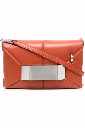 Rick Owens Griffin messenger-taske i læder