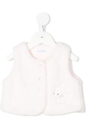 Familiar ærmeløs vest med kaninmærke