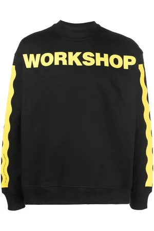 032c Langærmet sweatshirt med grafisk tryk