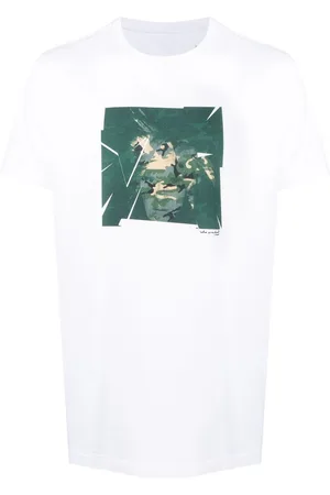 Maharishi T-shirt med logotryk