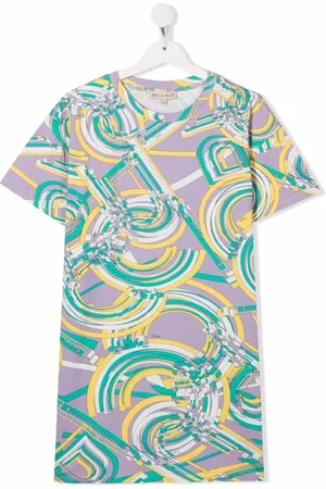 PUCCI Junior T-shirt med heldækkende logotryk