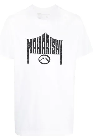 Maharishi T-shirt med logotryk