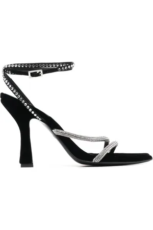 3Juin Sandaler med krystaludsmykning