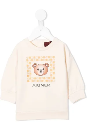 Aigner Langærmet trøje med logotryk