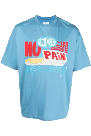 Opening Ceremony T-shirt med rund hals og slogantryk