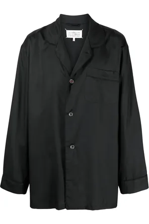 Maison Margiela Silkeskjorte med lange ærmer