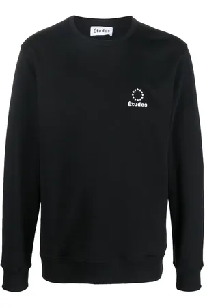 Etudes Sweatshirt med broderet logo