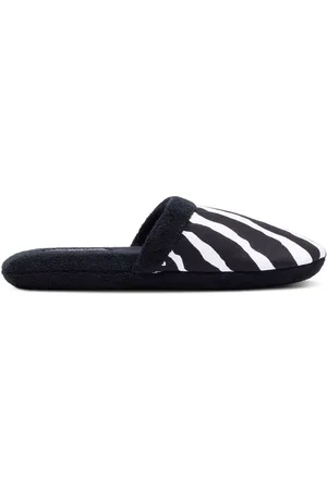 Dolce & Gabbana Sandaler i frotté med zebratryk