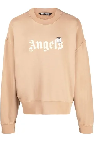 Palm Angels Langærmet sweatshirt med logotryk